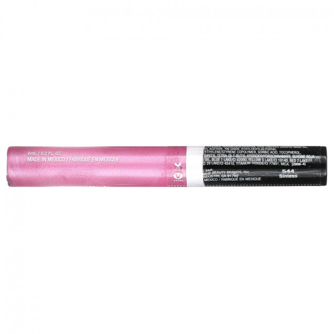 wet n wild, MegaSlicks, блеск для губ, 544 Sinless, 0,2 жидких унции (6 мл)