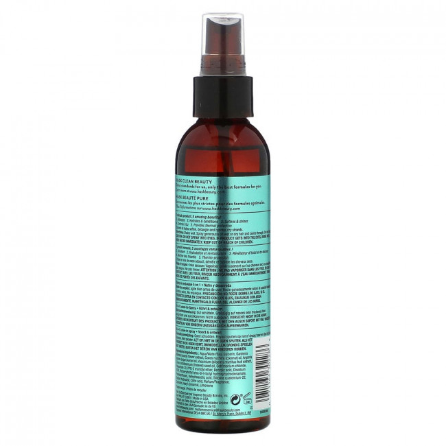Hask Beauty, Кокосовое масло Monoi, спрей 5-в-1, 175 мл (6 жидк. Унций)