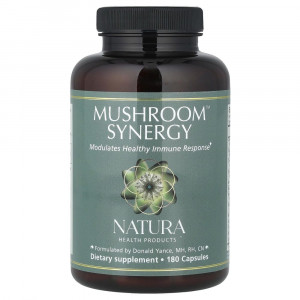 Natura Health Products, Mushroom™ Synergy, 180 капсул