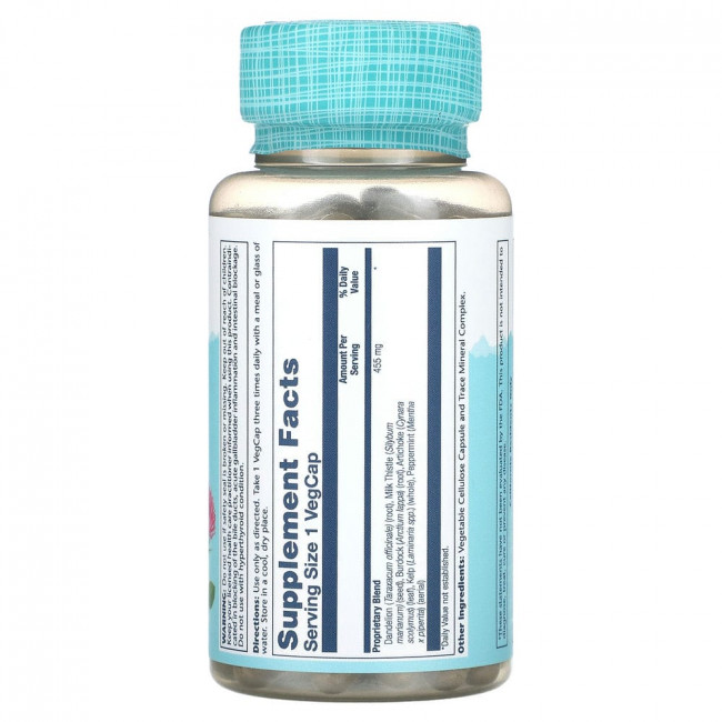 Solaray, Liver Blend SP-13, 100 Easy-To-Swallow Capsules Solaray, Liver Blend SP-13, 100 Easy-To-Swallow Capsules