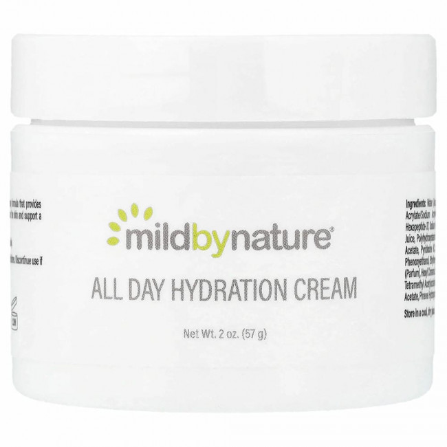 Mild By Nature, крем, увлажняющий кожу на протяжении всего дня, 57 г (2 унции) Mild By Nature, крем, увлажняющий кожу на протяжении всего дня, 57 г (2 унции)