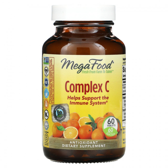 MegaFood, Complex C, 60 таблеток MegaFood, Complex C, 60 таблеток