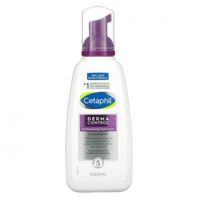 Cetaphil, Pro, очищающая удаляющая жир пенка, для жирной кожи, 237 мл, (8 жидк. унций)