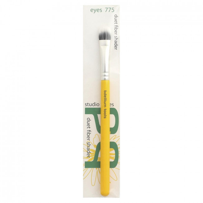 Кисть для шейдинга Bdellium Tools, Studio Series, Duet Fiber Shader Brush, Eyes 775, 1 кисть.