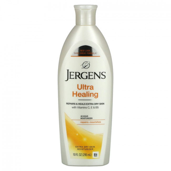 Jergens, Ultra Healing, увлажняющее средство для очень сухой кожи, 295 мл (10 жидк. Унций) Jergens, Ultra Healing, увлажняющее средство для очень сухой кожи, 295 мл (10 жидк. Унций)