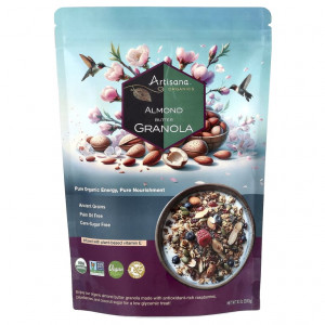 Artisana, Organics, гранола с миндальным маслом, 283 г (10 унций)