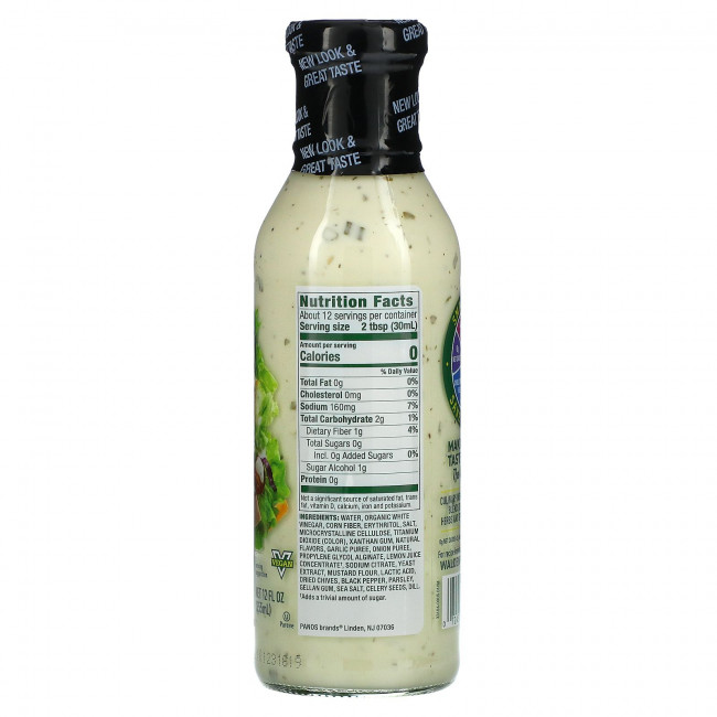 Walden Farms, Соус Ранч, 12 жидких унций (355 мл) Walden Farms, Соус Ранч, 12 жидких унций (355 мл)