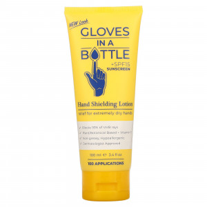 Gloves In A Bottle, Защитный лосьон для рук, SPF 15, 100 мл (3,4 жидк. Унции)