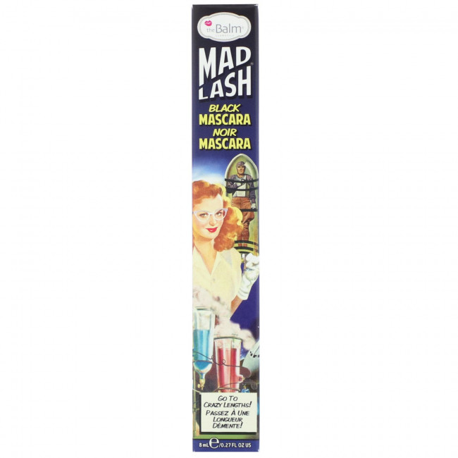 theBalm Cosmetics, Mad Lash Mascara, черная, 8 мл (0,27 жидк. Унции)