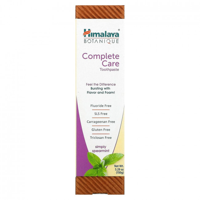 Himalaya, Зубная паста для комплексного ухода за полостью рта, Simply Spearmint, 5,29 унции (150 г)