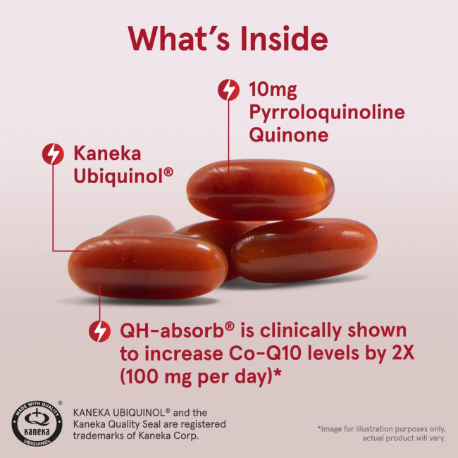 Jarrow Formulas, убихинол, QH-Absorb + PPQ, 60 мягких таблеток Jarrow Formulas, убихинол, QH-Absorb + PPQ, 60 мягких таблеток