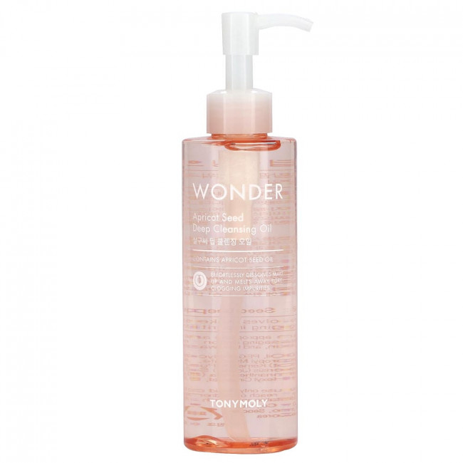 TonyMoly, Wonder, Масло для глубокого очищения с абрикосовыми косточками, 190 мл (снято с производства)