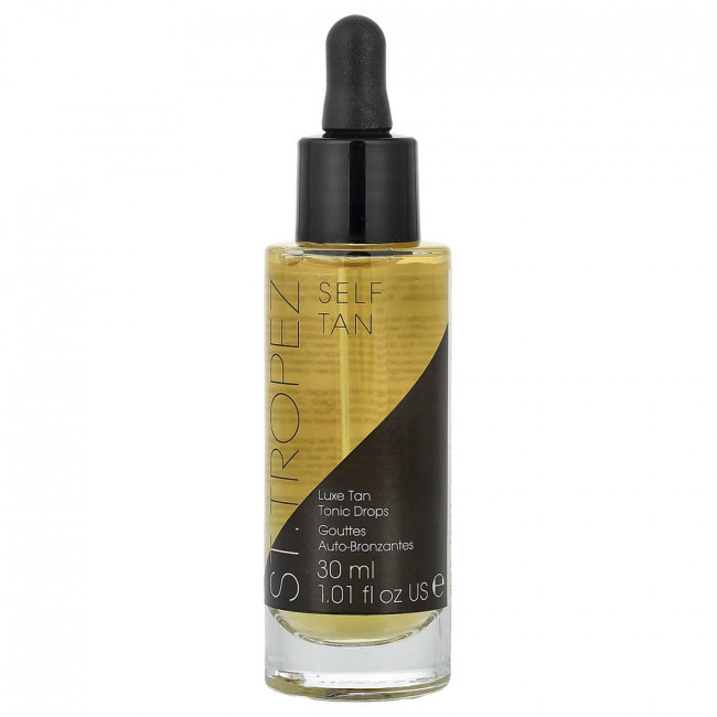 St. Tropez, Автозагар, Капли для автозагара Luxe Tan Tonic, 30 мл (1,01 жидкой унции)