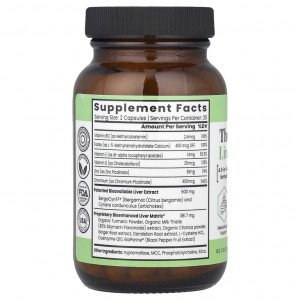 Zen Nutrients, The Everyday Liver Vitamin ™, 60 капсул