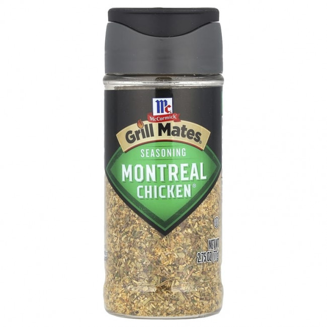 McCormick Grill Mates, Montreal Chicken®, приправа, 77 г (2,75 унции)