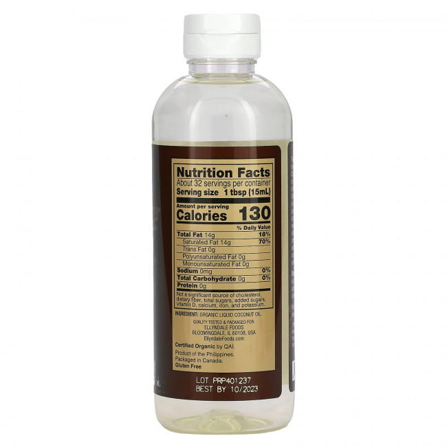 NOW Foods, Ellyndale Organics, органическое жидкое кокосовое масло, чистый кокос, 473 мл (16 жидк. Унций) NOW Foods, Ellyndale Organics, органическое жидкое кокосовое масло, чистый кокос, 473 мл (16 жидк. Унций)