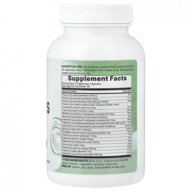 Микроэлементы, мультивитамины, высокая биодоступность, 180 вегетарианских капсул. Микроэлементы, мультивитамины, высокая биодоступность, 180 вегетарианских капсул.