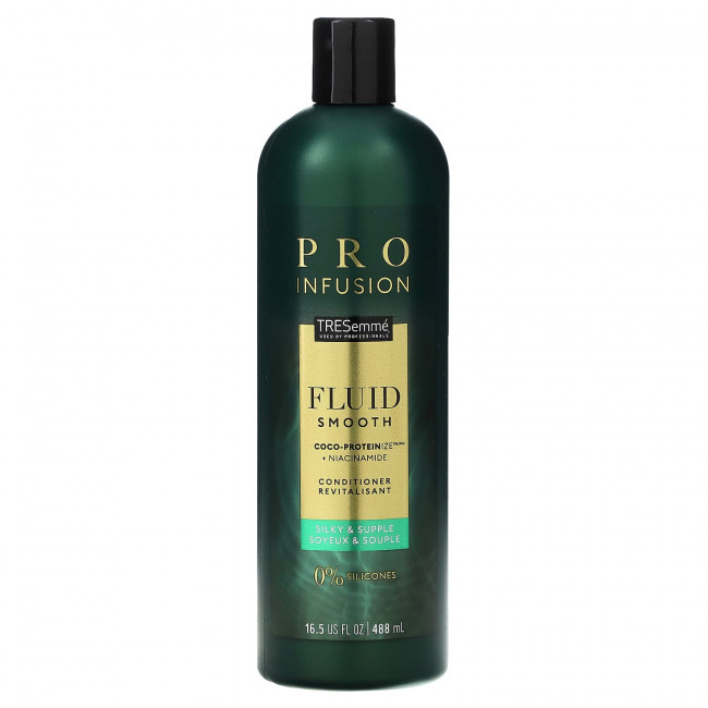 Tresemme, Pro Infusion, увлажняющий кондиционер для разглаживания волос, 488 мл (16,5 жидк. Унции) Tresemme, Pro Infusion, увлажняющий кондиционер для разглаживания волос, 488 мл (16,5 жидк. Унции)