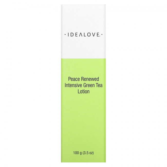 Idealove, Peace Renewed, насыщенный лосьон с зеленым чаем, 100 г (3,5 унции)