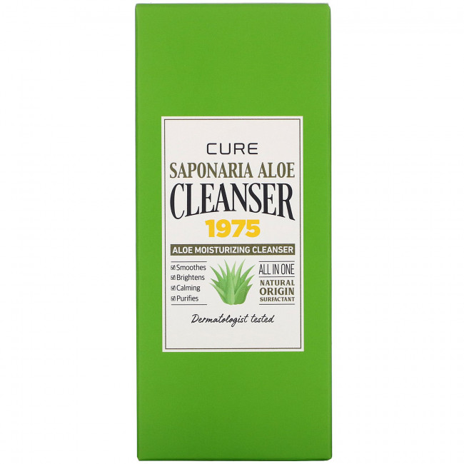 Cure, Saponaria Aloe Cleanser 1975, 215 g
