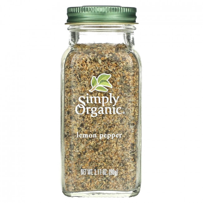 Simply Organic, Лимонный перец, 90 г (3,17 унции)