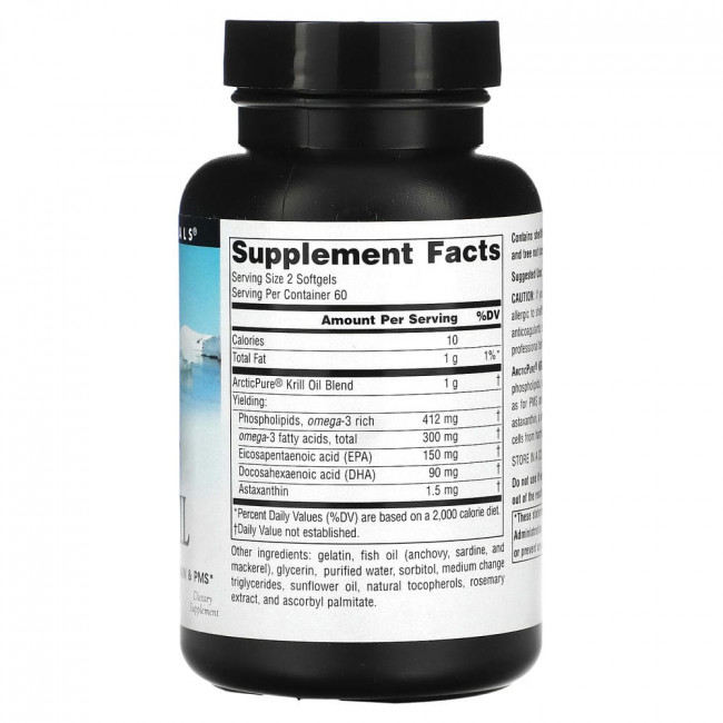 Source Naturals, ArcticPure, масло криля, 500 мг, 120 капсул Source Naturals, ArcticPure, масло криля, 500 мг, 120 капсул