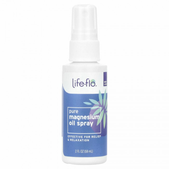 Life-flo, спрей из чистого магниевого масла, 59 мл (2 жидк. унций) Life-flo, спрей из чистого магниевого масла, 59 мл (2 жидк. унций)