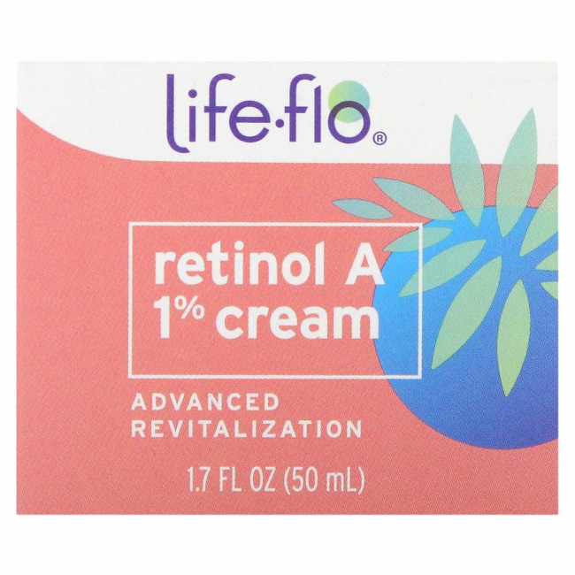 Life-flo, Ретинол A 1%, восстанавливающий крем с улучшенной рецептурой, 50 мл (1,7 унций) Life-flo, Ретинол A 1%, восстанавливающий крем с улучшенной рецептурой, 50 мл (1,7 унций)