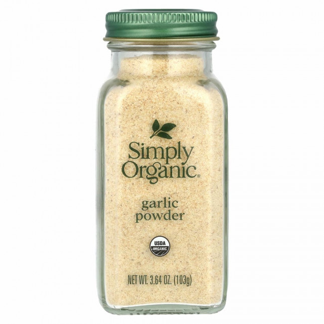 Simply Organic, чеснок в форме порошка, 103 г (3,64 унции) Simply Organic, чеснок в форме порошка, 103 г (3,64 унции)