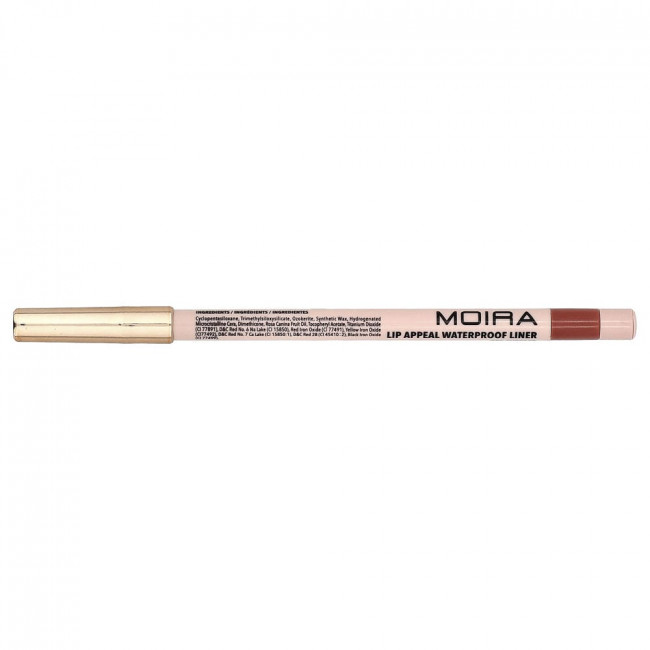 Moira Beauty, водостойкий карандаш для губ Lip Appeal Waterproof Liner, оттенок 005 Cupcake, 0,021 унции (0,6 г)