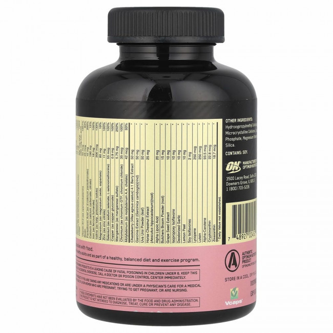Optimum Nutrition, Opti-Women, 120 капсул