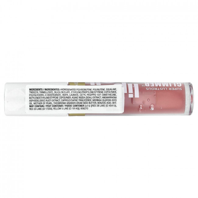 Revlon, Super Lustrous Glimmer™, масло для губ, 001 Candy Hearts, 0,13 жидких унций (3,8 мл)