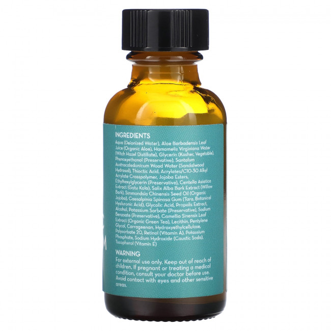 Pure Body Naturals, Восстанавливающая сыворотка с гликолевой кислотой, 30 мл (1 жидк. Унция)
