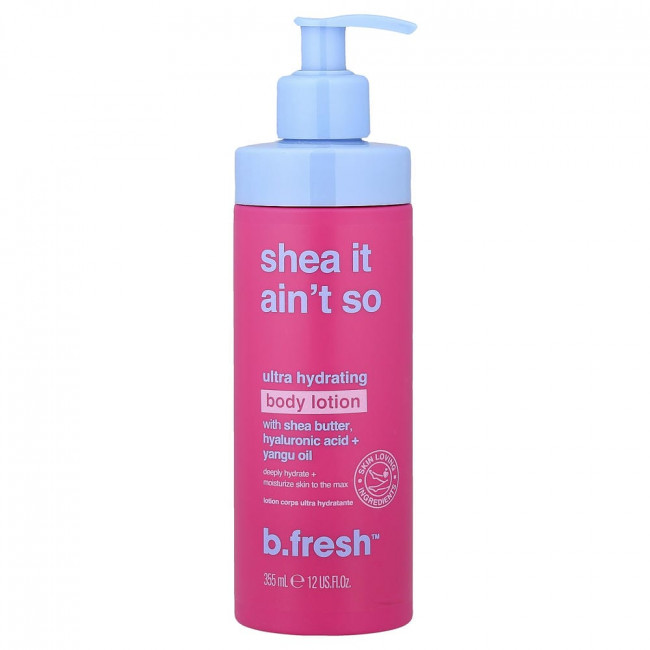 b.fresh, Shea It Ain't So, Ультраувлажняющий лосьон для тела, 355 мл (12 жидких унций)
