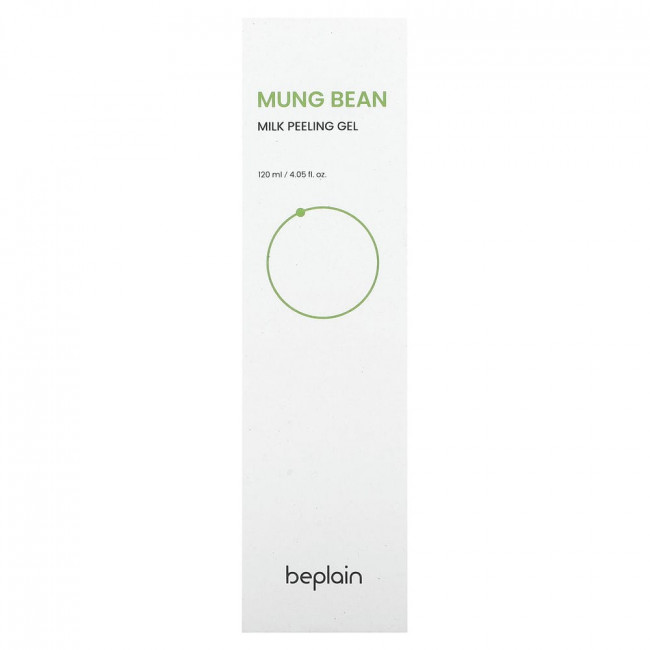 Beplain, Mung Bean, Milk Peeling Gel , 4.05 fl oz (120 ml)