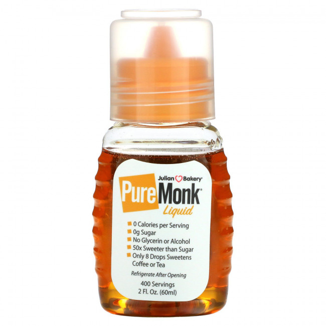 Julian Bakery, Pure Monk Liquid, 60 мл (2 жидк. Унции) Julian Bakery, Pure Monk Liquid, 60 мл (2 жидк. Унции)