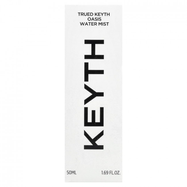 KEYTH, Trued Oasis Water Mist, 1.69 fl oz (50 ml) KEYTH, Trued Oasis Water Mist, 1.69 fl oz (50 ml)