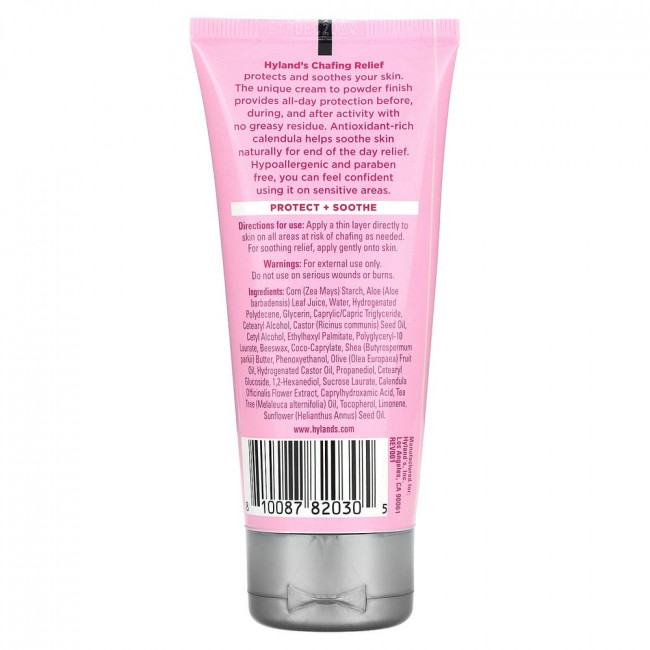 Hyland's Naturals, Chafing Relief Cream, 3 oz (85 g)