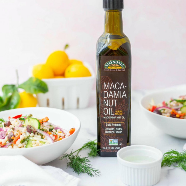 NOW Foods, Ellyndale® Naturals, масло макадамии, 500 мл (16,9 жидких унций)