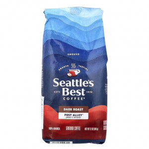 Seattle's Best Coffee, Post Alley®, кофе, молотый, темная обжарка, 340 г (12 унций)