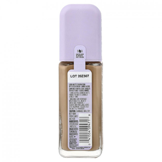 Maybelline, Super Stay, Lumi-Matte Foundation, 120, 1 fl oz (30 ml)