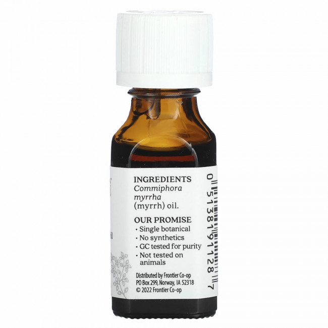 Aura Cacia, Pure Essential Oil, Myrrh, .5 fl oz (15 ml) Aura Cacia, Pure Essential Oil, Myrrh, .5 fl oz (15 ml)