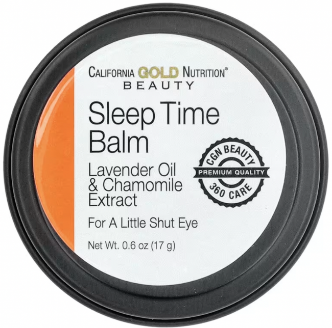 Sierra Bees, Бальзам Sleep Time, лаванда и ромашка, 17 г (0,6 унции)