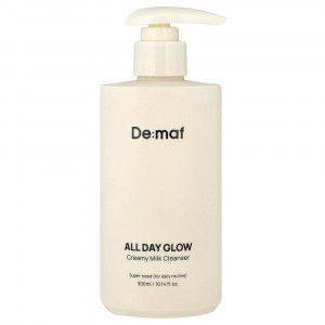 De:maf, All Day Glow, Creamy Milk Cleanser, 10.14 fl oz (300 ml)