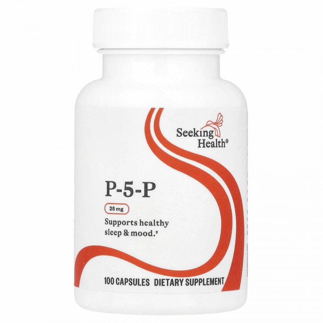Seeking Health, P-5-P, 25 мг, 100 вегетарианских капсул
