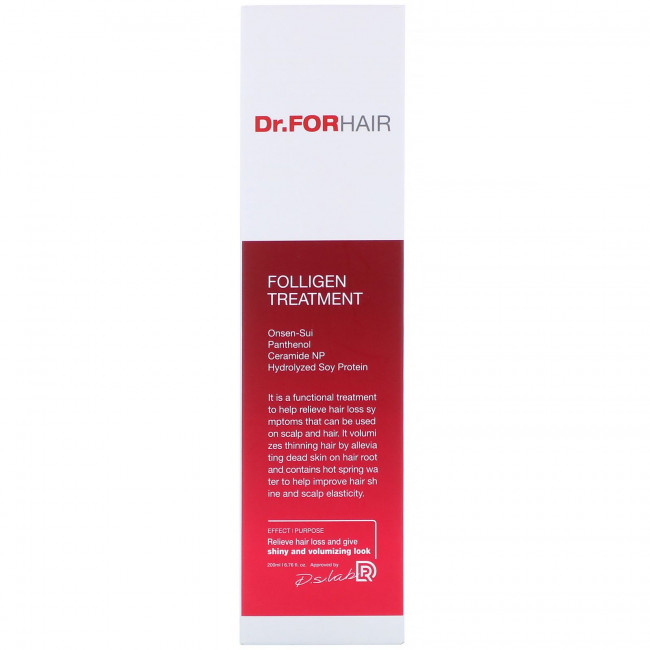 Dr.ForHair, Folligen Treatment, средство для волос, 200 мл (6,76 жидк. унций)