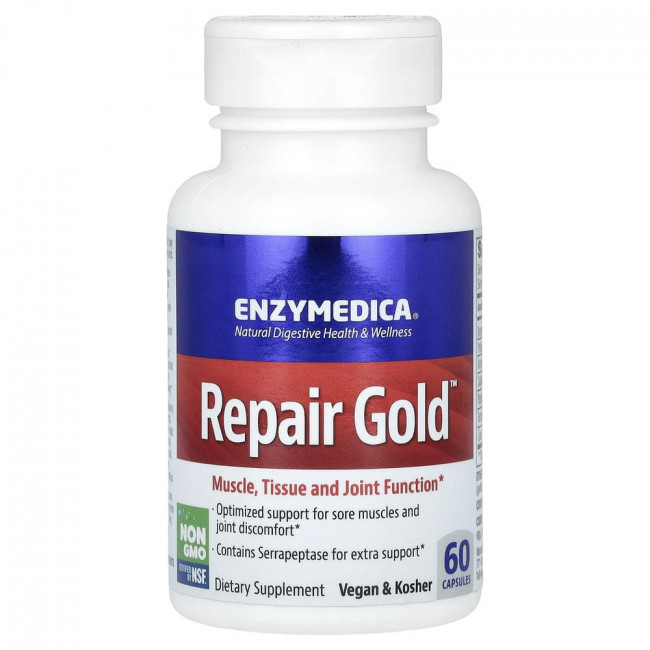 Enzymedica, Repair Gold, 60 капсул Enzymedica, Repair Gold, 60 капсул