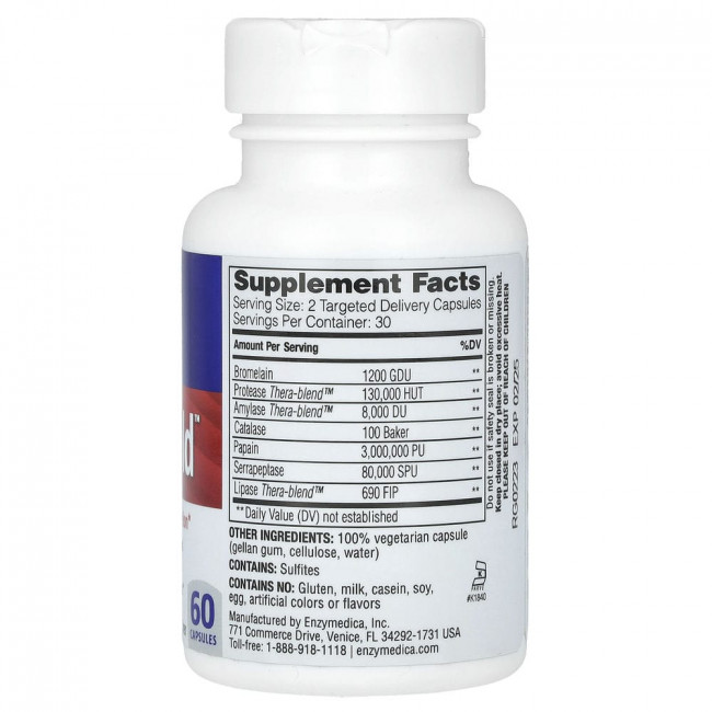 Enzymedica, Repair Gold, 60 капсул Enzymedica, Repair Gold, 60 капсул
