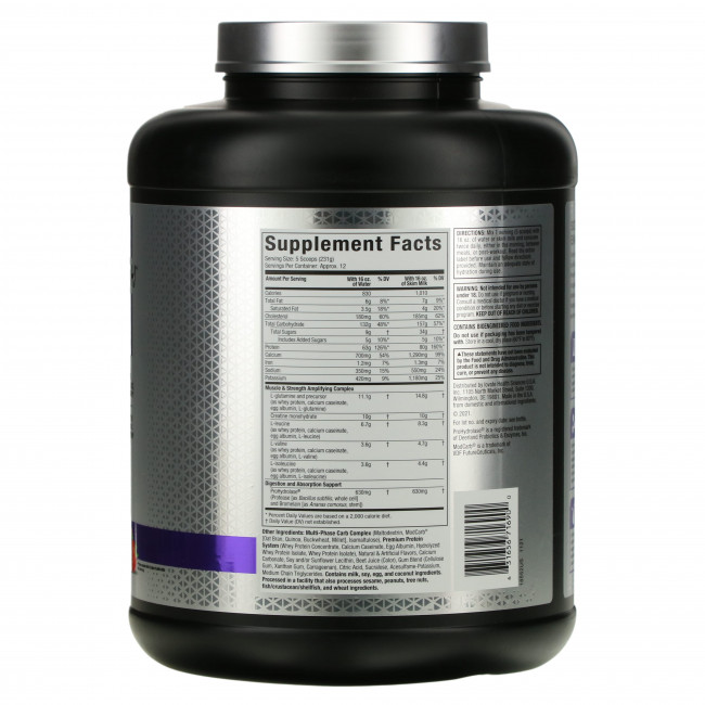 MuscleTech, Mass Tech Elite, клубника, 2,72 кг (6 фунтов) MuscleTech, Mass Tech Elite, клубника, 2,72 кг (6 фунтов)