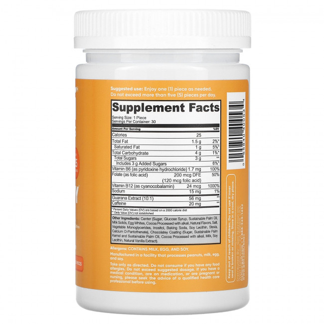 Goli Nutrition, Energy Bites, шоколад с соленой карамелью, 30 шт.